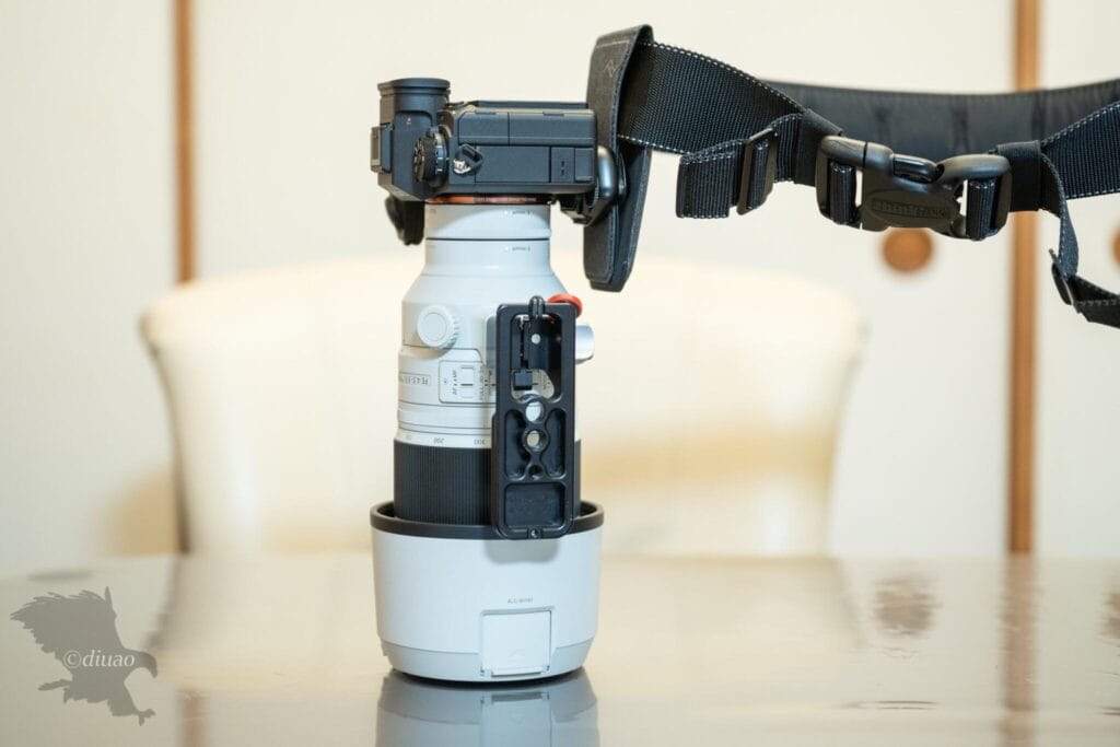 thinktankのシンスキンベルトとcapture取付け