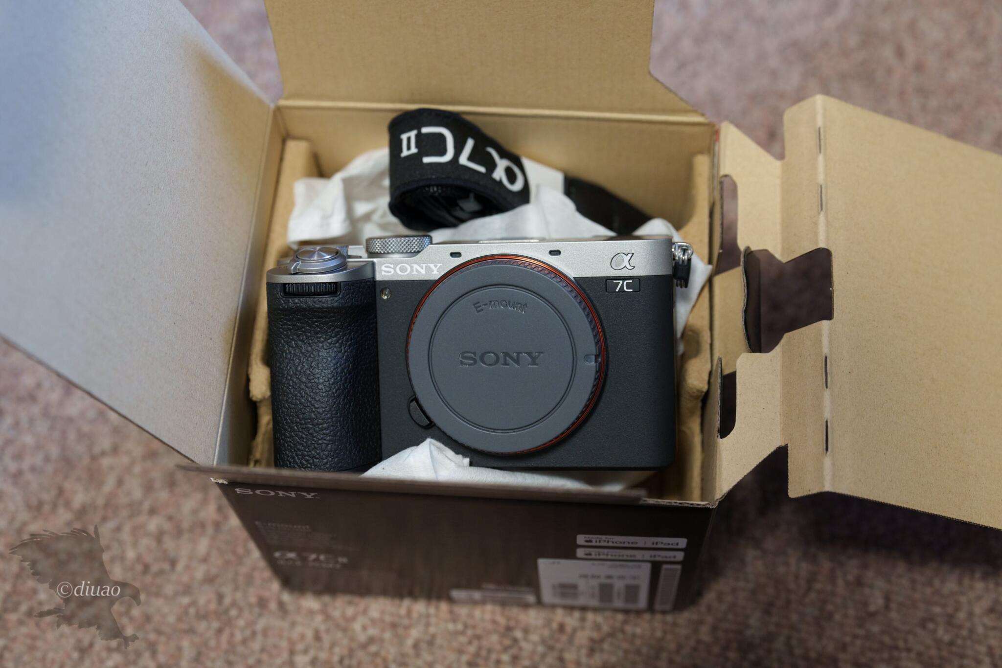 α7CⅡの開封時の様子